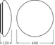 Нестенно-потолочный светильник Ledvance SF Circular LED 400 24W/4000K, White