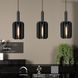 Подвесной светильник Lucide RAFAL 3xE27 Grey, Grey, Серый, Серый