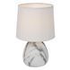 Настольная лампа Lucide MARMO &Oslash; 16 cm 1xE14 White, WHITE, Белый