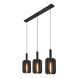 Подвесной светильник Lucide RAFAL 3xE27 Grey, Grey, Серый, Серый