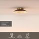 Стельовий світильник Lucide FOSKAL &Oslash; 21,5 cm LED 1x6W 2700K Brass, Brass