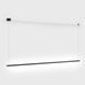 Подвесной линейный светильник LTX STRAW, L1221mm, Black