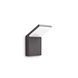 Вуличний настінний світильник Ideal Lux Style ap 3000К, Антрацит