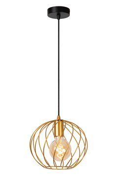 Підвісний світильник Lucide DANZA &Oslash; 25 cm 1xE27 Matt Gold / Brass, Matt Gold / Brass