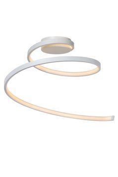 Стельовий світильник Lucide MAXENCE &Oslash; 46 cm LED Dim. 1x24W 3000K White, WHITE