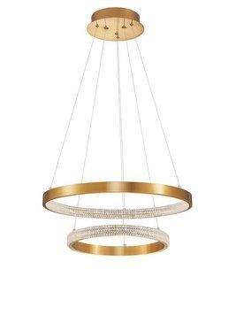 Підвісний світильник Nova luce PRESTON 2 Brass