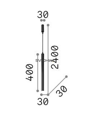 Ideal Lux ULTRATHIN SP1 SMALL Хромовый 187662