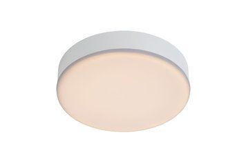 Стельовий світильник для ванної Lucide CERES LED &Oslash; 21,5 cm LED Dim. 1x30W 3000K IP44 White, WHITE