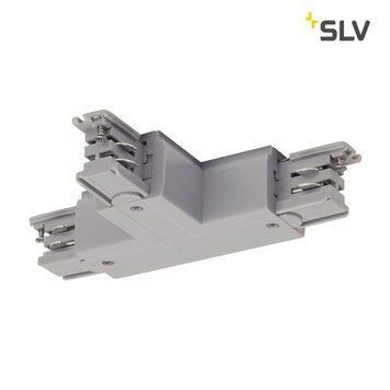 Т-образный соединитель SLV для 3-фазного высоковольтного накладного шинопровода, заземление слева
