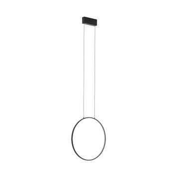 Подвесной светильник Nowodvorski CIRCOLO LED S, 1x18W, 3000K, черный
