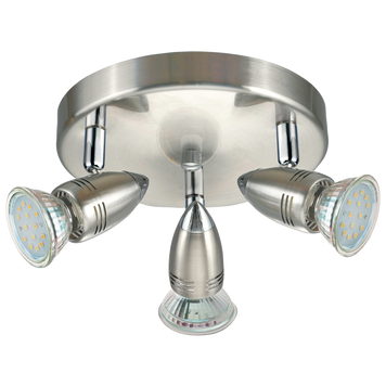 Спот Eglo MAGNUM LED 95824, Нікель, Хром, Нікель, Хром
