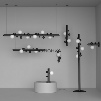 Бра Babich Studio Lunar B, Black