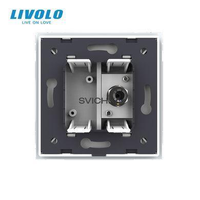 Розетка спутниковая SAT Livolo