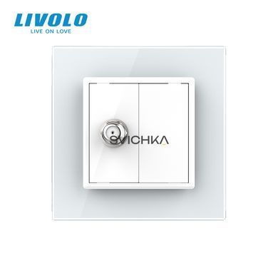 Розетка спутниковая SAT Livolo