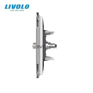 Розетка спутниковая SAT Livolo
