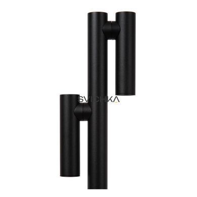 Аккумуляторная напольная лампа для чтения Lucide ANTRIM Battery pack/batteries LED Dim. 2x2,2W 2700K IP54 With wireless charging pad Black