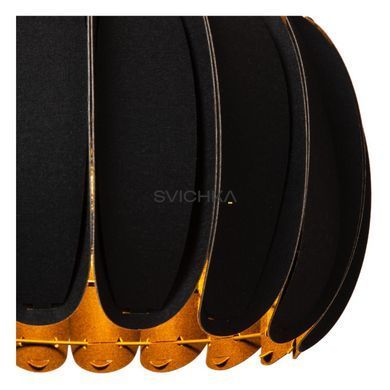 Підвісний світильник Lucide SPENCER &Oslash; 40 cm 1xE27 Black, BLACK, Чорний, Чорний