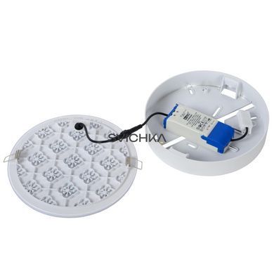 Потолочный светильник для ванной Lucide CERES LED &Oslash; 21,5 cm LED Dim. 1x30W 3000K IP44 White