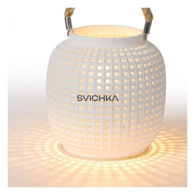 Настольная лампа Lucide SAFIYA &Oslash; 16,5 cm 1xE14 White