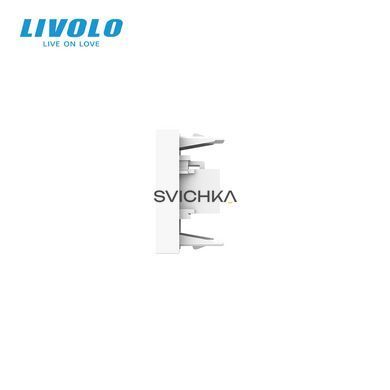 HDMI розетка LIVOLO 1.4, біла, модуль 0.5 поста, для телевізора / ПК (VL-FCHD-1WP)