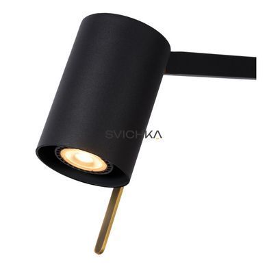 Настольная лампа Lucide LESLEY 1xGU10 Black