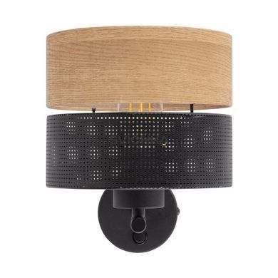 Бра TK-Lighting NICOL, Black/Beige, Чорний, бежевий, Чорний, Бежевий, Чорний
