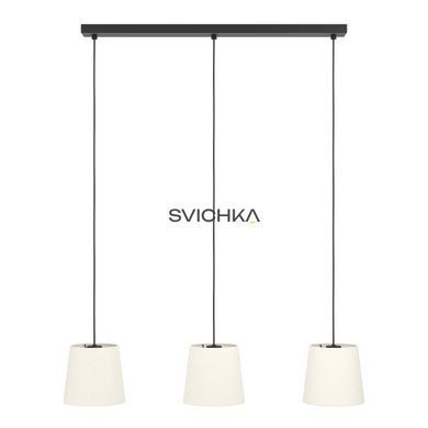 Подвесной светильник Eglo FEBRES 3, White/Black