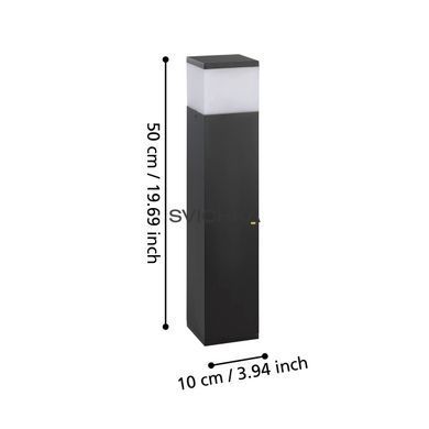 Стовпчик з розетками Eglo 901032 PARK 5, Anthracite