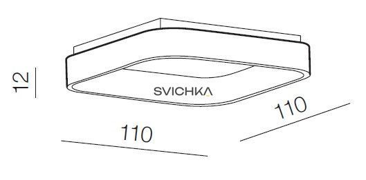 Потолочный светильник Azzardo SOLVENT S 110