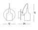 Ideal Lux EDISON AP1 Чёрный 148908