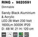 Подвесной светильник Nova luce RING Round Black