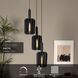 Підвісний світильник Lucide RAFAL &Oslash; 50 cm 3xE27 Grey, Grey, Сірий, Сірий