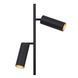 Торшер Lucide CLUBS 2xGU10 Black, BLACK