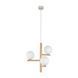 Підвісний світильник TK Lighting ESTERA 3, Beige/White