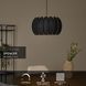 Підвісний світильник Lucide SPENCER &Oslash; 40 cm 1xE27 Black, BLACK, Чорний, Чорний