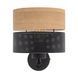 Бра TK-Lighting NICOL, Black/Beige, Чорний, бежевий, Чорний, Бежевий, Чорний