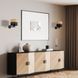Бра TK-Lighting NICOL, Black/Beige, Чорний, бежевий, Чорний, Бежевий, Чорний