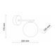 Настінний світильник TK Lighting ESTERA, Black