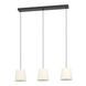 Подвесной светильник Eglo FEBRES 3, White/Black