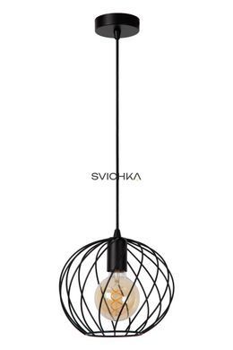 Подвесной светильник Lucide DANZA &Oslash; 25 cm 1xE27 Black