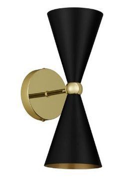 Бра Nova Luce GALA, Black/Gold