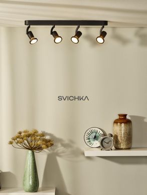 Потолочный точечный светильник Lucide JASTER LED LED GU10 4x5W 2700K Black