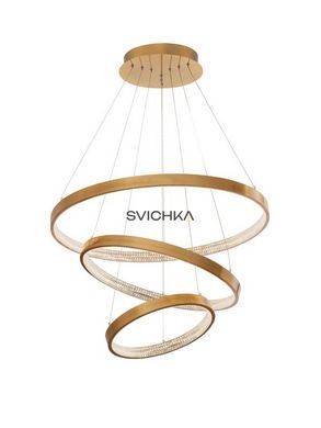 Підвісний світильник Nova luce PRESTON 3 Brass