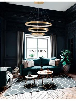 Підвісний світильник Nova luce PRESTON 3 Brass
