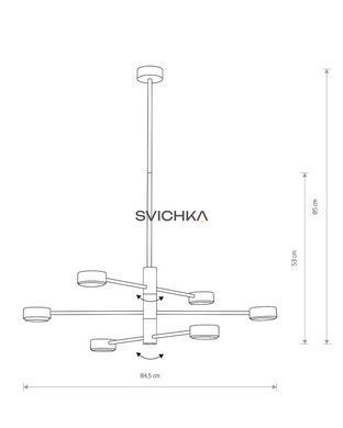 Підвісний світильник Nowodvorski Orbit 6 White