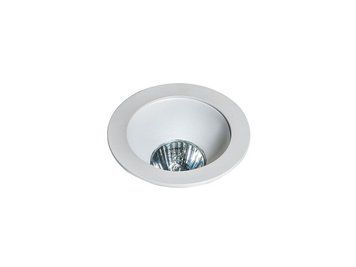 Точковий світильник Azzardo Remo 1 Downlight GM2118R WH (AZ1731), без вставки, Білий, Білий
