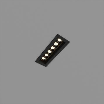 Встроенный светильник Skarlat RSL74165 6&times;2W BK+GD 3000K