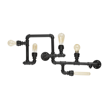 Ideal Lux PLUMBER PL5 Чёрный 136707