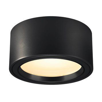 Накладний стельовий світильник FERA 25 CL, 3000K, Black, Чорний