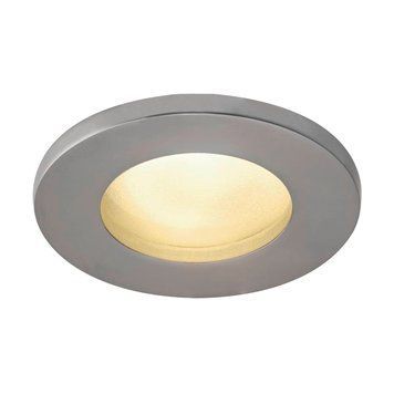 Врізний точковий світильник SLV DOLIX OUT QPAR51, chrome, Вишневий, Хром, Хром Мат, Хром Мат